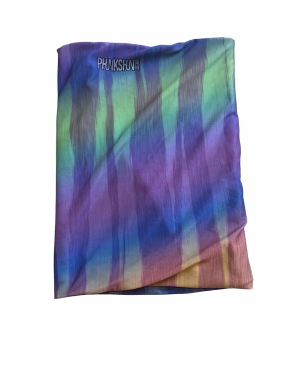 Tie-Dye Neck Gaiter - Purple, Blue & Green